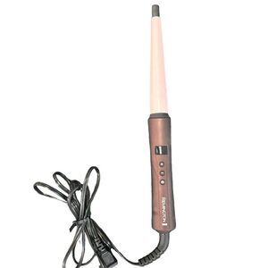 Remington Pro | Pearl Ceramic Conical Curling Wand | 1/2"-1" | 10 Heat Settings